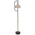 Elieser Industrial Floor Lamp - Light Brown / Black by Uttermost - View 1