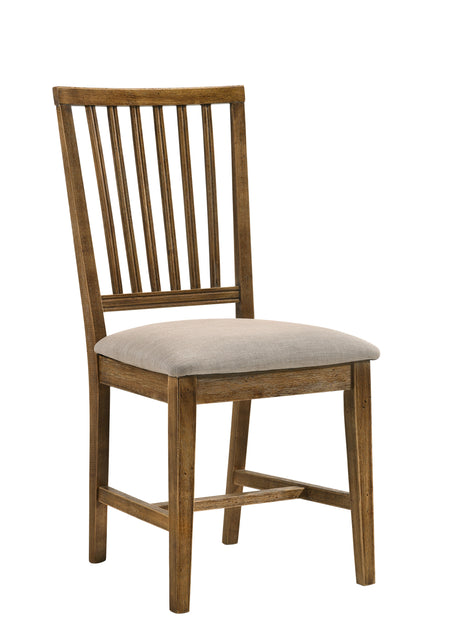 Wallace II Weathered Oak 5PCs Dining Room Set - sold by Home Elegance USA