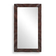 Wrinkle Wavy Wood Mirror Woodtone - Dark Brown by Uttermost - View 1