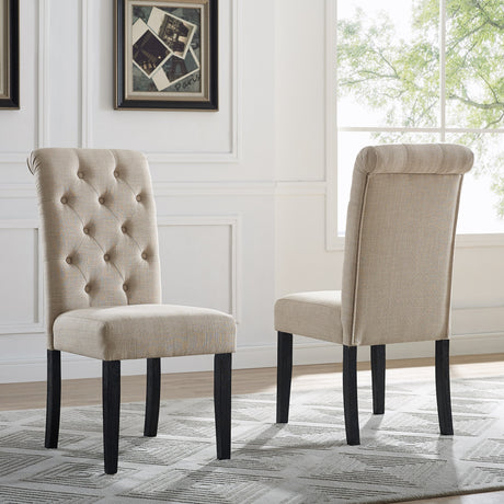 Ashford 5-Piece Dining Set, Hairpin Dining Table with 4 Chairs, 4 Color Options - sold by Home Elegance USA