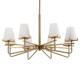 Lassen 8 Light Chandelier Brass - Bronze by Uttermost - View 5