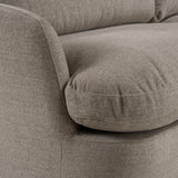 Chantry - Modern Grey Sand Fabric Sectional Sofa - View Image 1