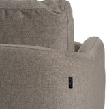 Chantry - Modern Grey Sand Fabric Sectional Sofa - View Image 1