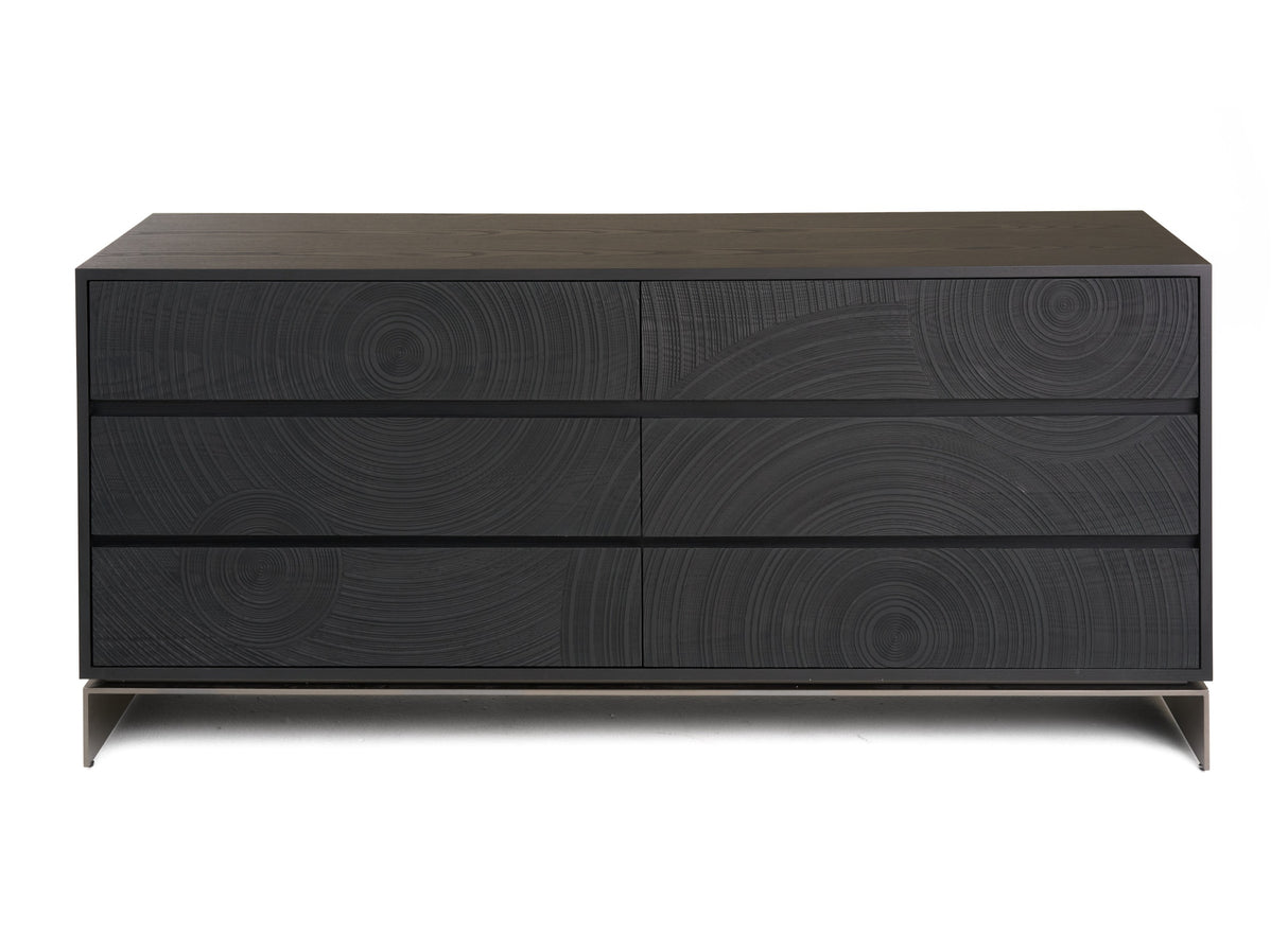 Cirque - Modern Black Ash Dresser - View Image 1