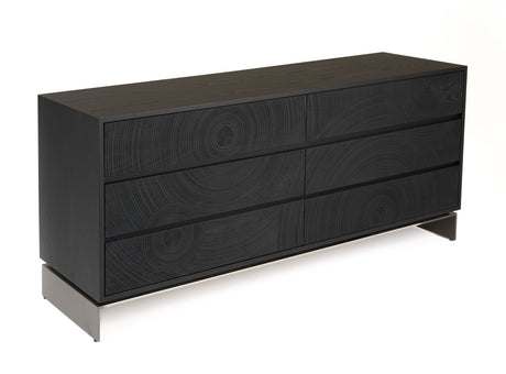 Cirque - Modern Black Ash Dresser - View Image 1