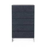 Cirque - Modern Black Ash Chest - View Image 1