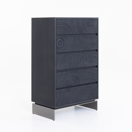Cirque - Modern Black Ash Chest - View Image 1
