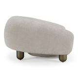 Clarity - Contemporary Light Grey Fabric Accent Chair - View Image 1
