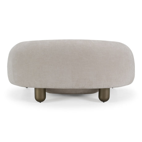 Clarity - Contemporary Light Grey Fabric Accent Chair - View Image 1