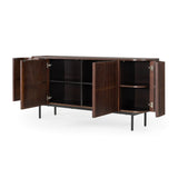 Clifton - Modern Smoked Ash Buffet - View Image 1