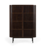 Clifton - Modern Smoked Ash Tall Buffet - View Image 1