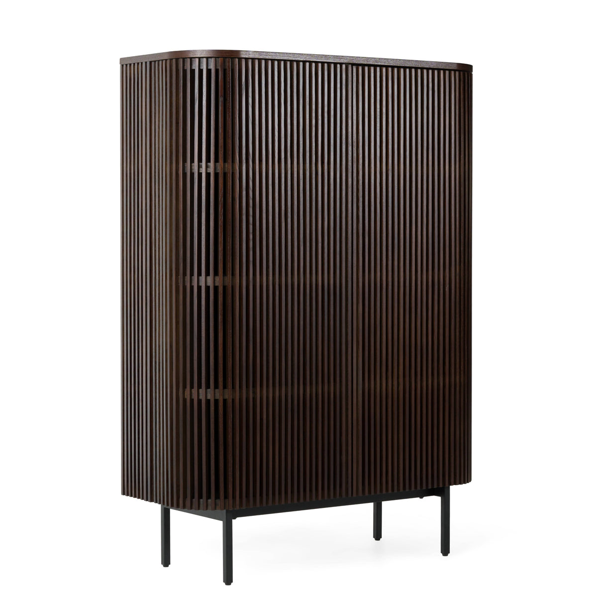 Clifton - Modern Smoked Ash Tall Buffet - View Image 1