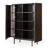 Clifton - Modern Smoked Ash Tall Buffet - View Image 1