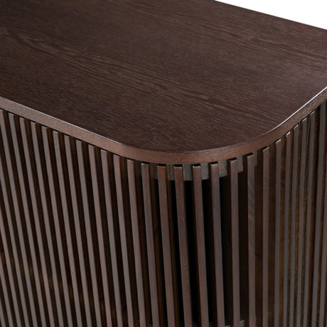 Clifton - Modern Smoked Ash Tall Buffet - View Image 1