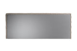 Eastern King Concord - Modern Light Grey Velvet Bed
