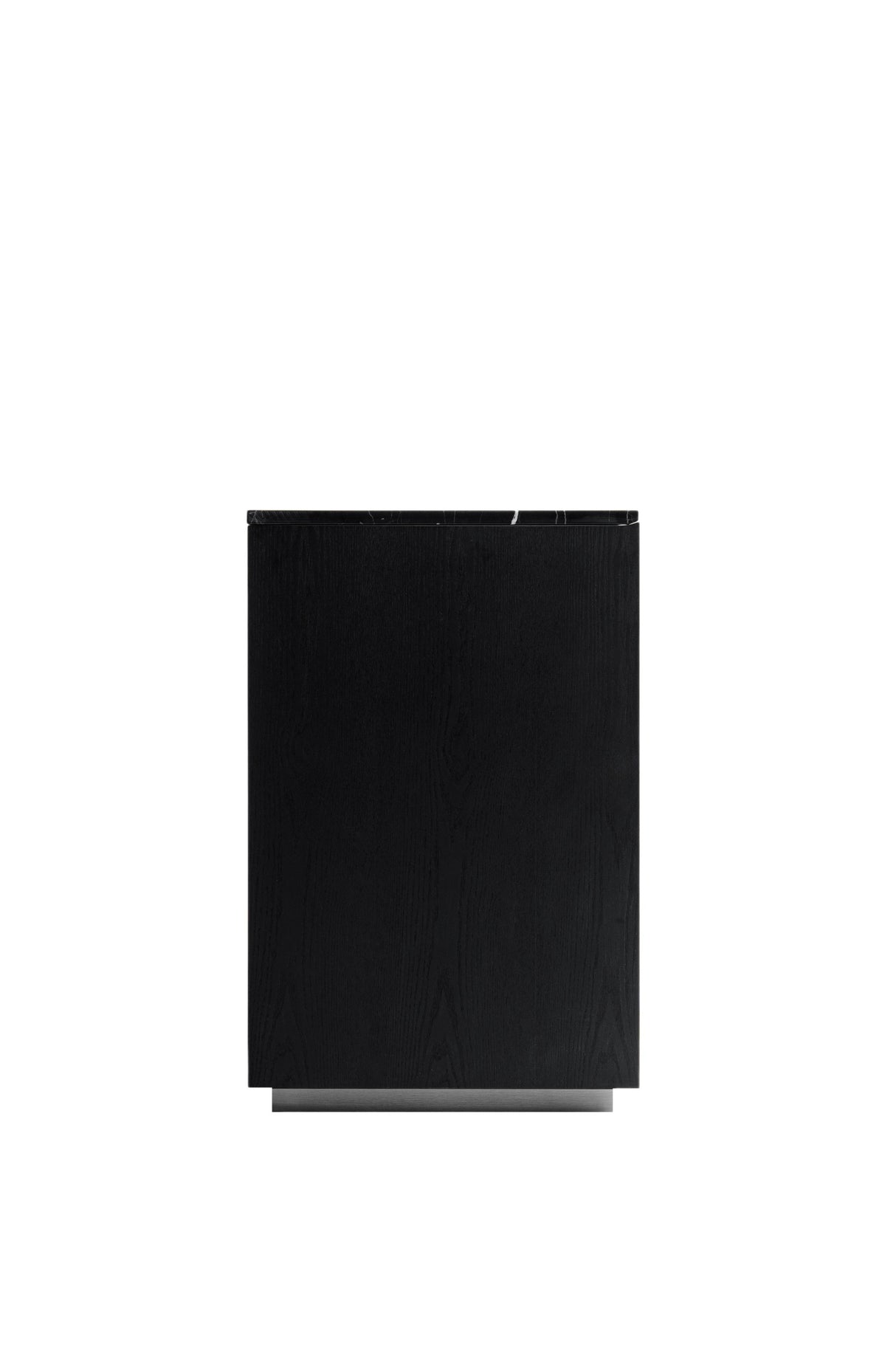 Concord - Modern Black Marble + Black Ash + Aluminum Dresser - View Image 1