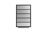 Concord - Modern Black Marble + Black Ash + Aluminum Chest - View Image 1
