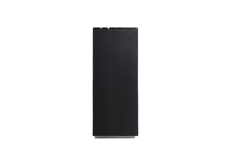 Concord - Modern Black Marble + Black Ash + Aluminum Chest - View Image 1