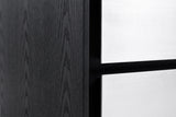 Concord - Modern Black Marble + Black Ash + Aluminum Chest - View Image 1