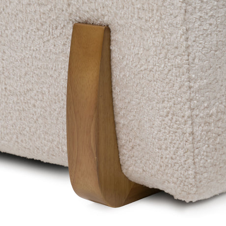 Divani Casa Conrad - Modern Beige Fabric Sectional With 3 Recliners - sold by Home Elegance USA