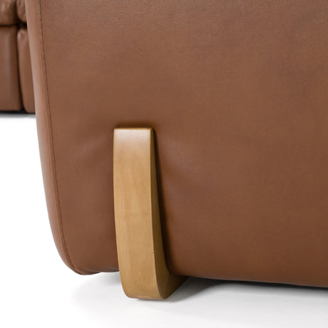Conrad Modern Brown Leather Power Reclining Sectional Sofa with 3 Recliners – VIG Furniture - sold by Home Elegance USA