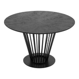 Conroy + Luzerne - Modern Black + Pink Dining Table Set - View Image 1