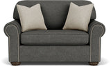 Preston Fabric Stationary Twin Sleeper Sofa | Flexsteel