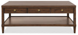 Cashiers Rectangle Coffee Table Chestnut - Dark Brown by Hooker Furniture - View 3