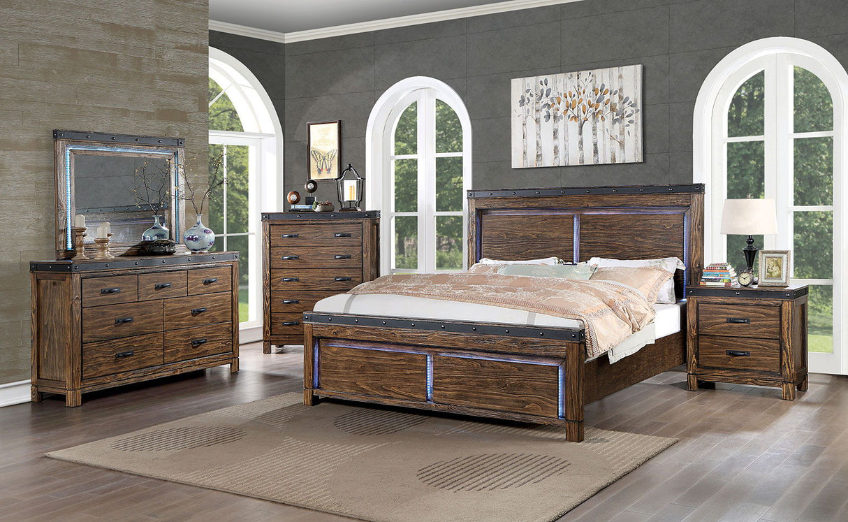 Albali - 5 Piece Queen Bedroom Set With Chest | Home Elegance USA