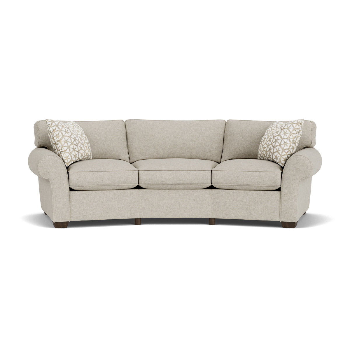 Vail Fabric Conversation Sofa | Flexsteel