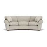 Vail Fabric Conversation Sofa | Flexsteel