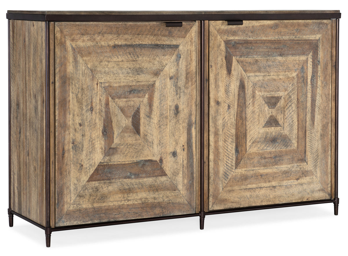 Saint Armand Door Chest - Light Brown / Dark Brown by Hooker Furniture - View 1