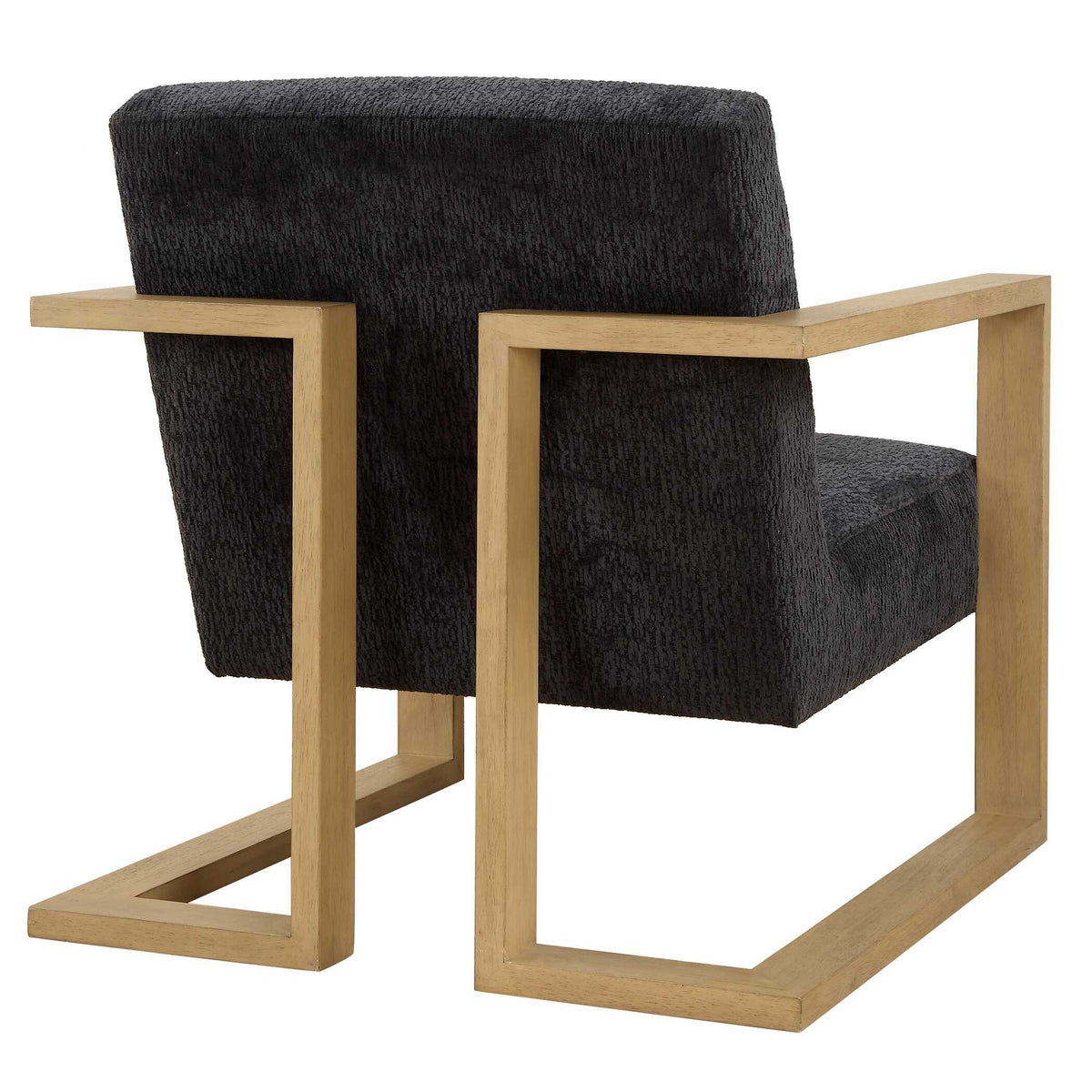 Suspend Modern Accent Chair - Black by Uttermost - View 5