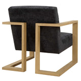 Suspend Modern Accent Chair - Black by Uttermost - View 5