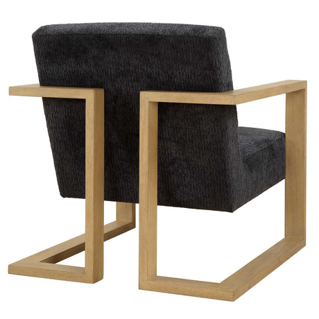 Suspend Modern Accent Chair - Black by Uttermost - View 5