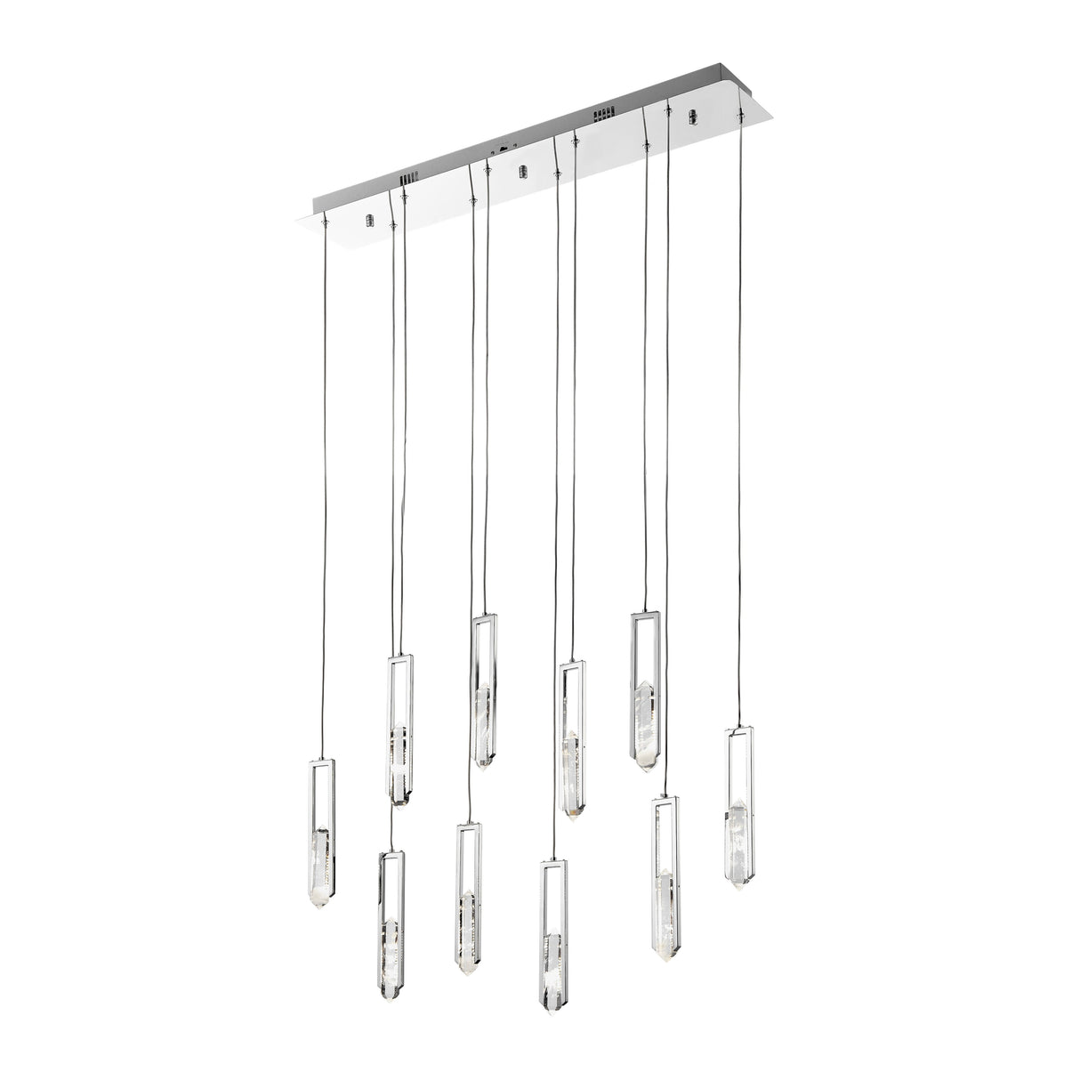 Elysian 10 Light Chandelier // Chrome  | Finesse