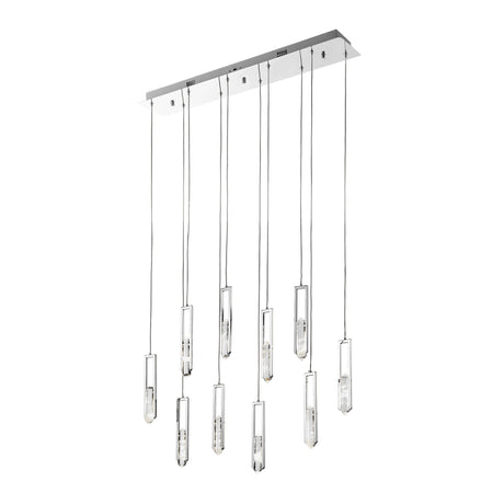 Elysian 10 Light Chandelier // Chrome  | Finesse - sold by Home Elegance USA