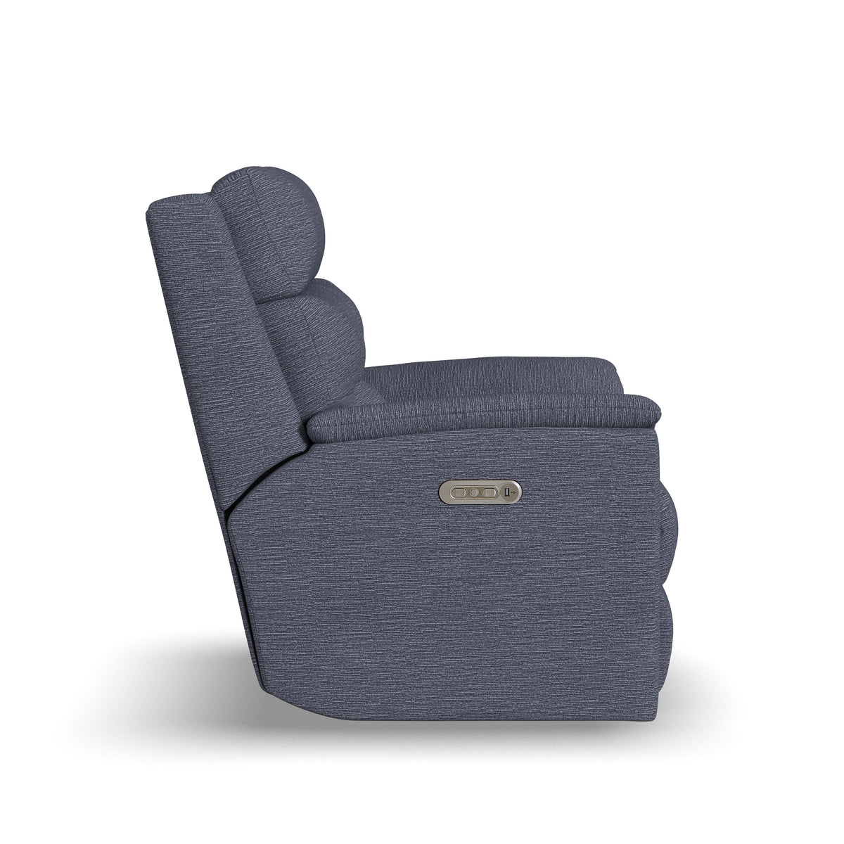 Mason Transitional Fabric Power Recliner With Power Headrest | Flexsteel