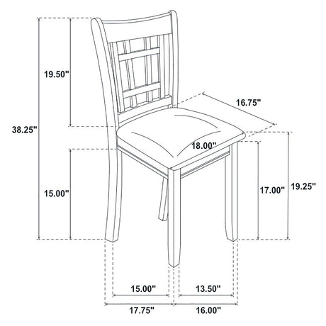 Hester Black and Espresso 5-piece Dining Set - sold by Home Elegance USA