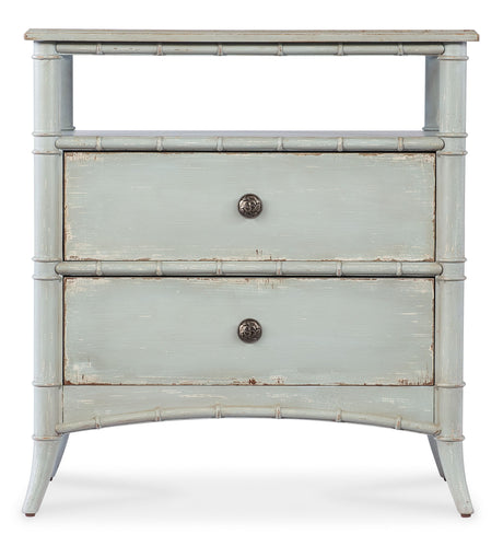Charleston Nightstand - Light Blue by Hooker Furniture - View 2
