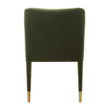 Conifer Dining Arm Chair Moss Green - Dark Green by Uttermost - View 4