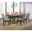 Holloway Natural Walnut and Grey 7-piece Dining Set - sold by Home Elegance USA