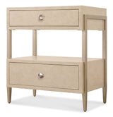 Westwood Two-Drawer Nightstand - Beige by Hooker Furniture - View 6