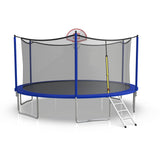 15FT trampoline blue - W1163S00034 - image - 1