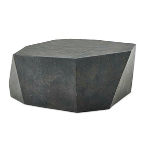 Parra Outdoor Coffee Table Slate - Black by Uttermost - View 1