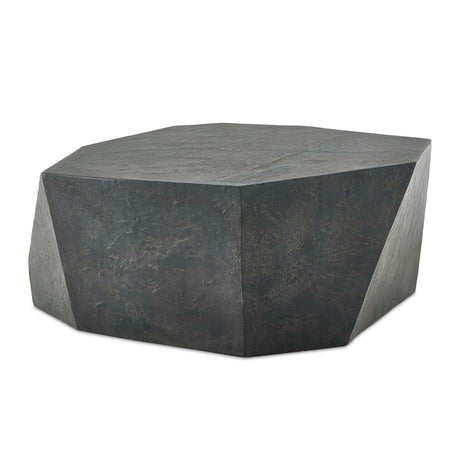 Parra Outdoor Coffee Table Slate - Black by Uttermost - View 1