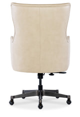 Lazzaro Executive Tilt Swivel Chair - Beige by Hooker Furniture - View 7