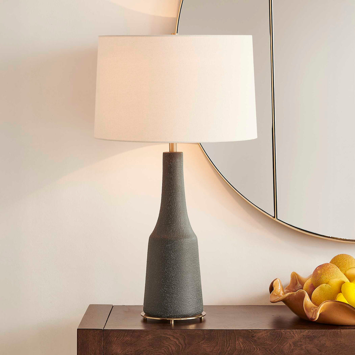 Slovis Table Lamp - Gray by Uttermost - View 2