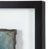 Glimmering Agate Abstract Prints (Set of 2) - Blue by Uttermost - View 5