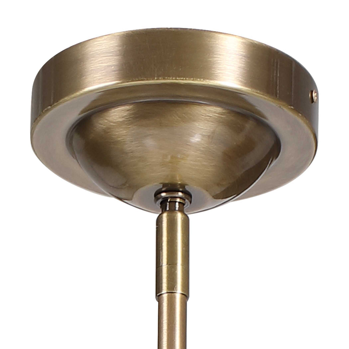 Mimas 1 Light Globe Pendant - Gold / Silver by Uttermost - View 8